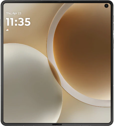 Motorola Razr Fold in White by Evleaks