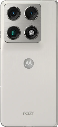 Motorola Razr Fold in White by Evleaks