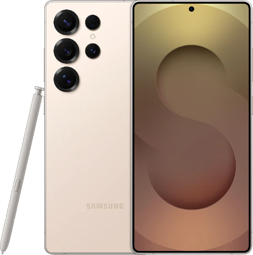 Samsung Galaxy S25 Ultra in Pinkgold Samsung Galaxy S25 Ultra in Pinkgold