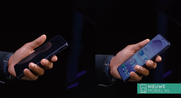 Privacy Display demonstration on S26 Ultra during Galaxy Unpacked