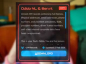 Odido datalek shinyhunters