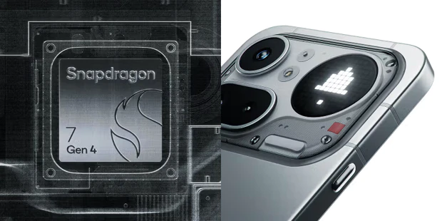 Nothing Phone (4a) Pro met Snapdragon 7 Gen 4 en Glyph Matrix