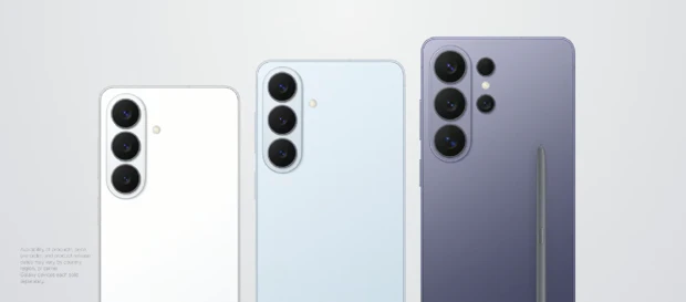 Samsung Galaxy S26 series line-up 2026 comparison