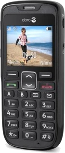 0 Doro PhoneEasy 515 svart höger sida