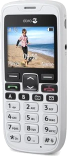0 Doro PhoneEasy 515 vit höger sida