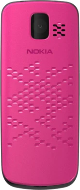 1200 Nokia 110 magenta baksida