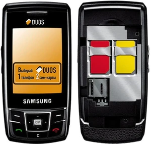 Samsung DuoS sghD880 dual sim card phone