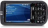 HP iPAQ 614 liggend