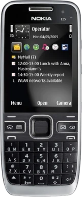 Nokia E55 schwarz 01 lowres