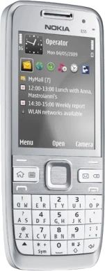 Nokia E55 weiß 06 lowres