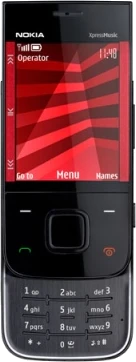Nokia 5330 XpressMusic sort rød 01 lowres