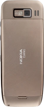 Nokia E52 goud en aluminium 2