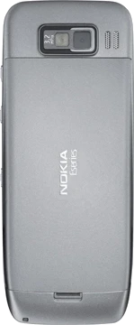 Nokia E52 metal grijs aluminium 2