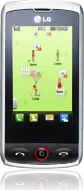 LG GW520 front closed