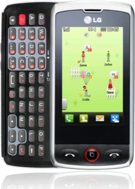 LG GW520 front opened