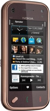 Nokia N97 mini garnet lowres