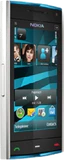 Nokia X6 wit blauw homescreen lowres