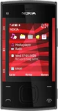 Nokia X3 schwarz rot Vorderseite geschlossen lowres