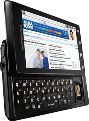 Motorola droid snett Öppnad