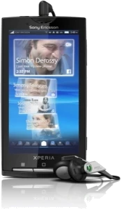 xperiatm X10 pp sensuous schwarz 38