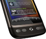 HTC Desire controls