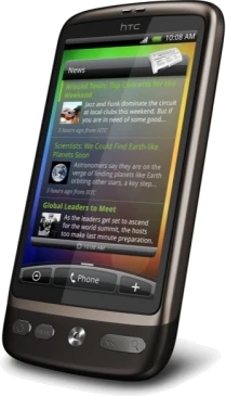 HTC Desire voorkant schuin 2