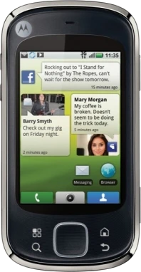 Motorola Quench with motoblur front