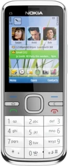 Nokia C5 blanc couverture lowres