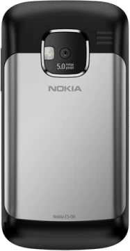 Nokia E5 zwart achterkant lowres