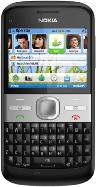 Nokia E5 zwart lowres