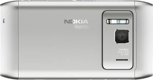 Nokia N8 indietro camera argento