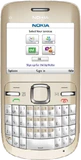 Nokia C3 voorkant goud