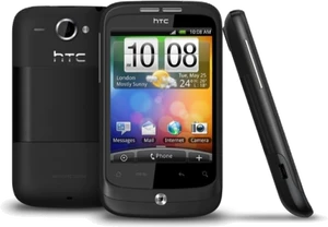 HTC Wildfire3vsformat zwart