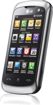 LG KM570 Cookie Music aslant