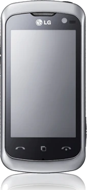 LG KM570 Cookie Music tapa delantera