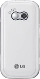 LG KS365 achterkant