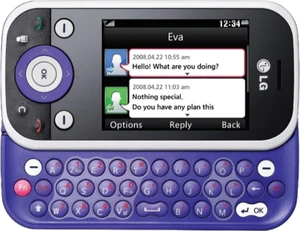 LG KS365 voorkant geopend