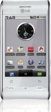 LG GT540 Optimus tapa delantera