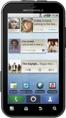 Motorola Defy voorkant