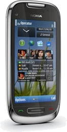 Nokia C7 silber lores
