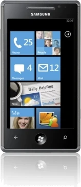 Samsung Omnia 7 voorkant