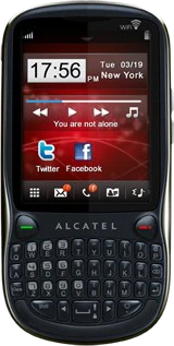 Alcatel ot 806 tapa delantera