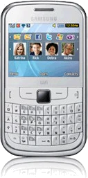 Samsung chat335 S3350 copertina frontale bianco