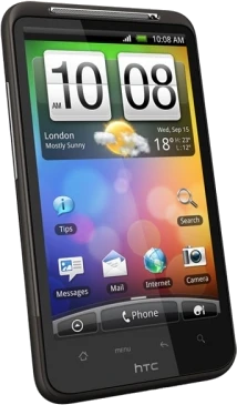 HTC Desire HD schuin