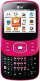 LG InTouch C320 voorkant geopend pink