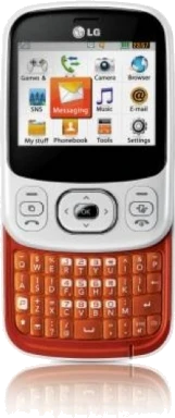 LG InTouch C320 voorkant oranje