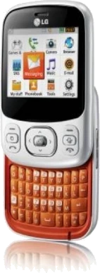 LG InTouch Lady C320 geopend schuin