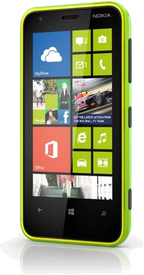 700 Nokia Lumia 620 lime groen voorkant