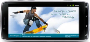 Acer Iconia Smart gedraaid