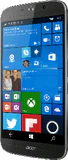 Acer Liquid Jade Primo schwarz Vorderseite rechte Seite